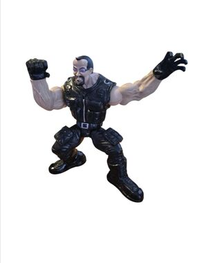 WWF Maximum Sweat Big Boss Man Series 3 Jakks Pacific Wrestling Figure  1999 WWE